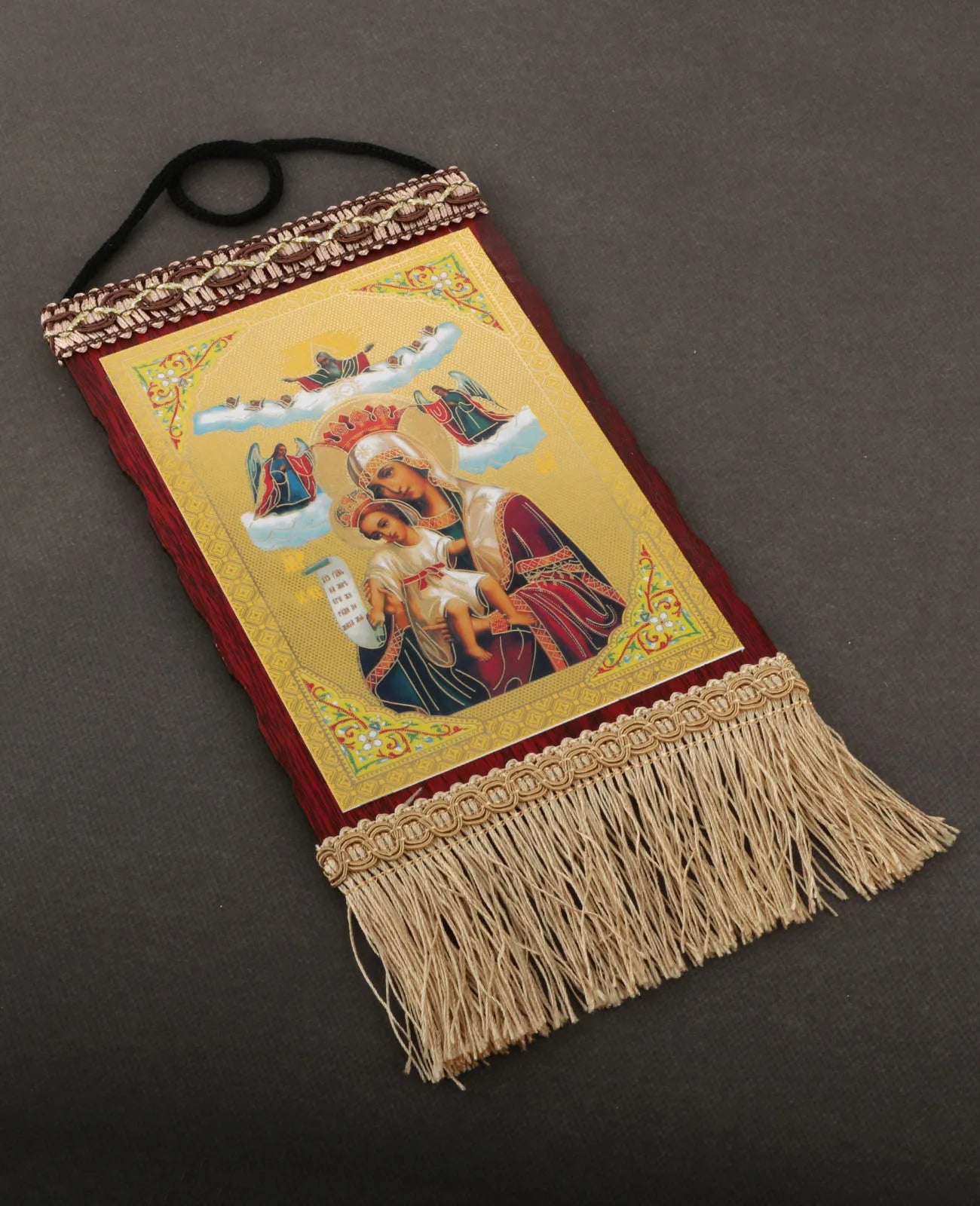 Jesus Christ The Teacher Tassel Hanging Home Wall Decoration Christian Holy Family Virgin Mary Icon Church Ornament Accessories