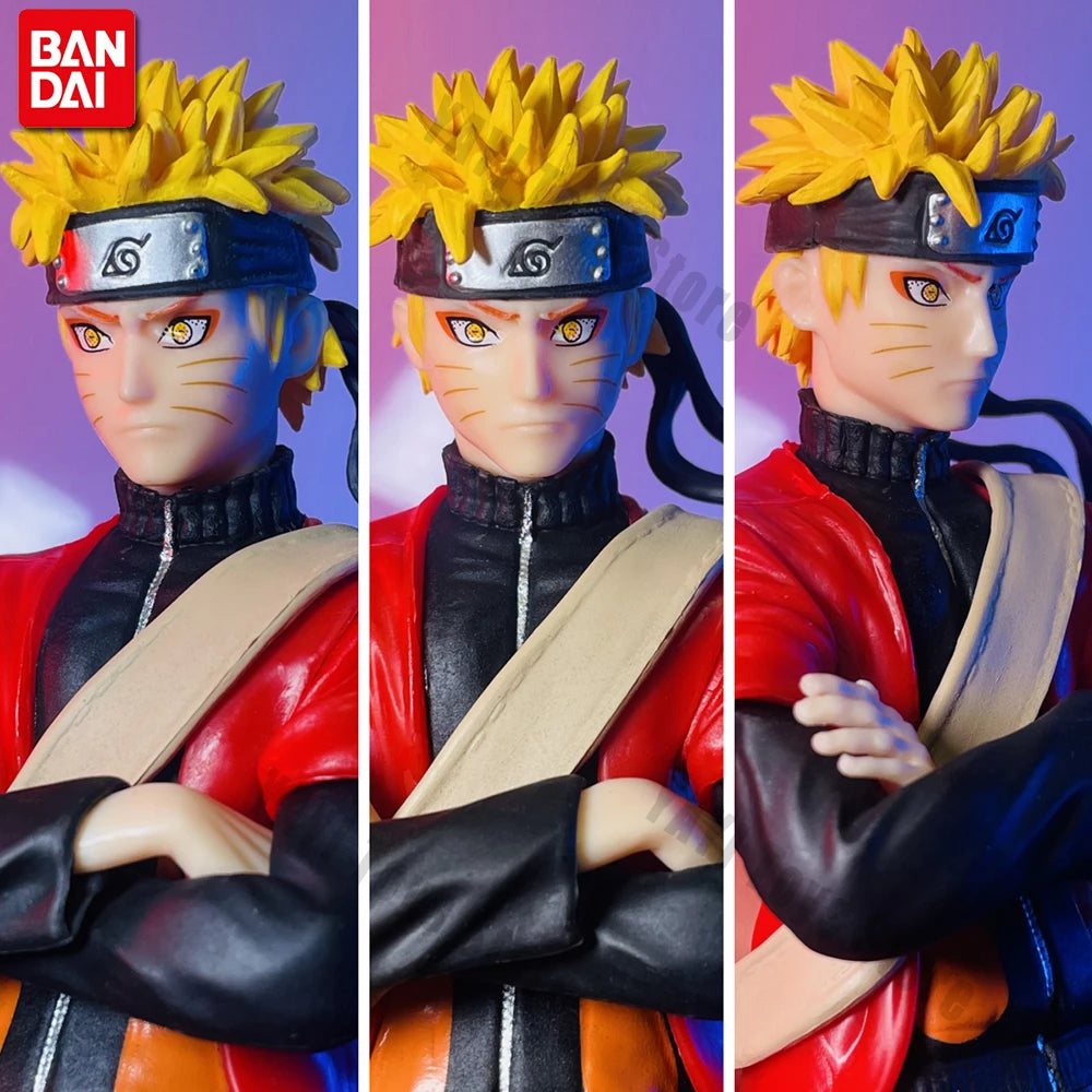 Hot Uzumaki Naruto Naruto Sage Action Anime Figures PVC Toys Shippuden Collector Figurine Brinquedos Model Doll Figure