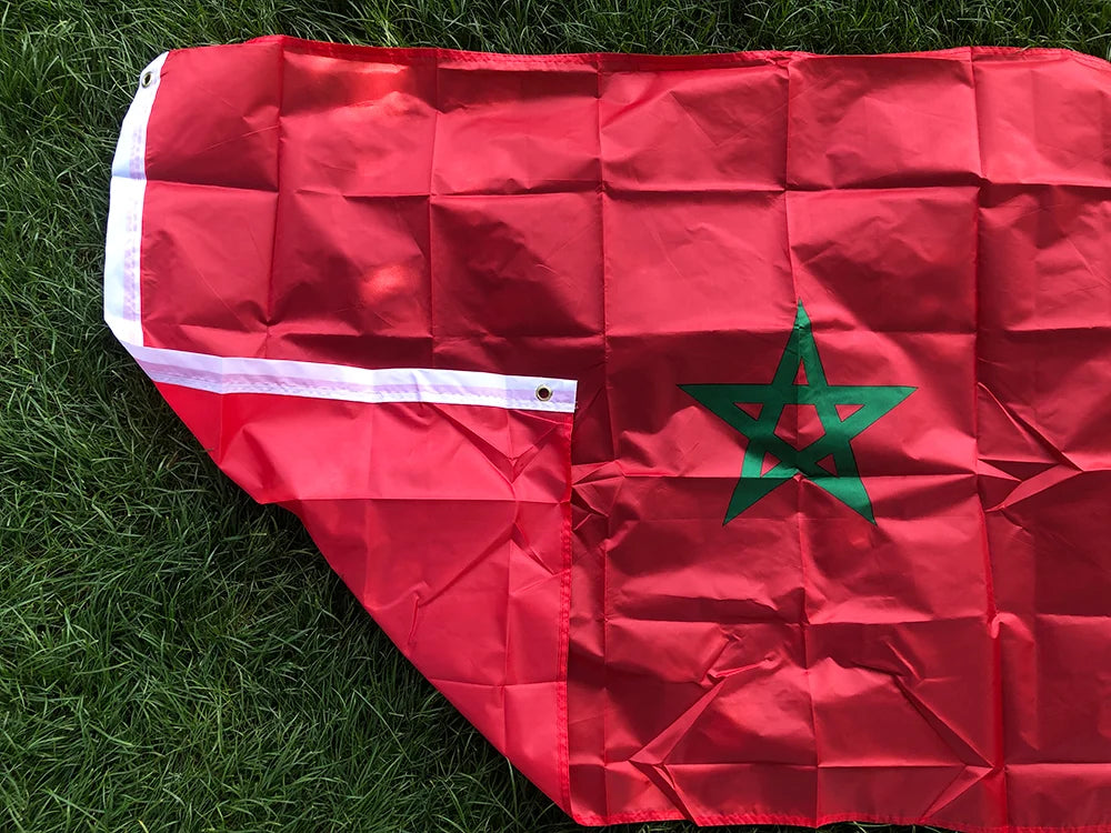 SKY FLAG Morocco flag Banner 90x150cm polyester Hanging maro moroccan morocco Moroccan National flags Home Decoration