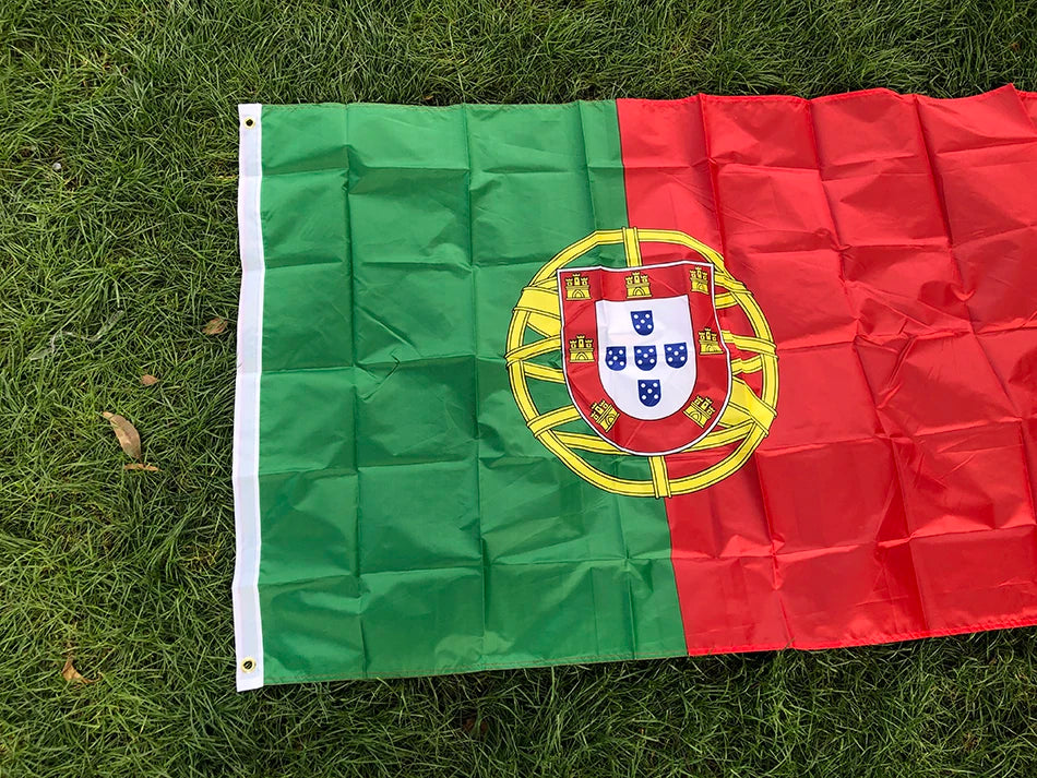 SKY FLAG portugal Flag 3ftx5ft 90x150cm Hanging portugal Flag Polyester standard Flag Banner indoor outdoor home decoration