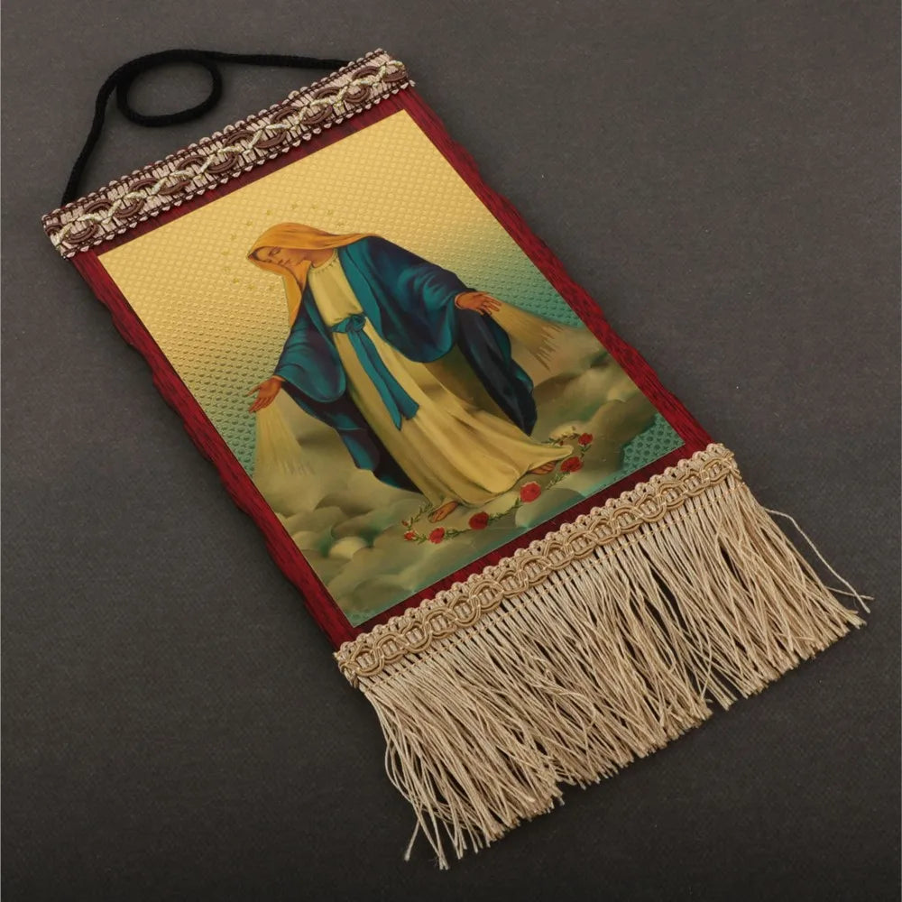 Jesus Christ The Teacher Tassel Hanging Home Wall Decoration Christian Holy Family Virgin Mary Icon Church Ornament Accessories