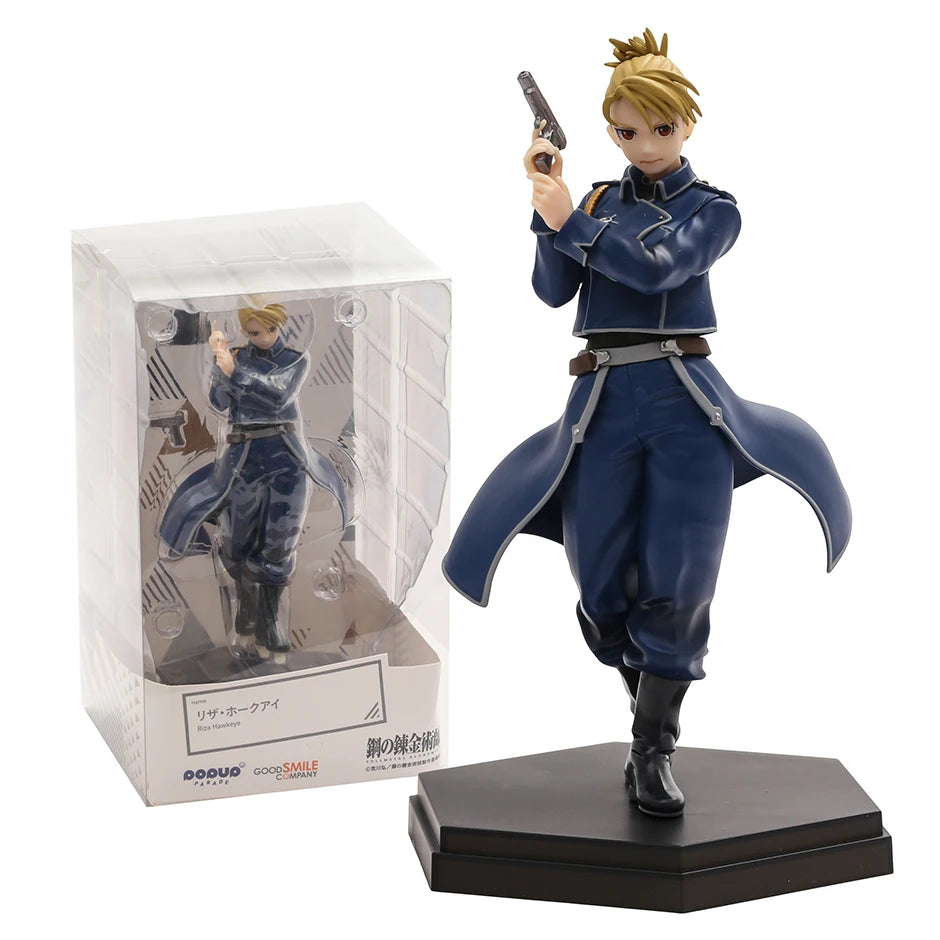 Fullmetal Alchemist Roy Mustang Riza Hawkeye Pop Up Parade Figure Riza box