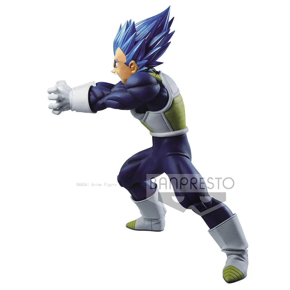 In Stock Bandai Original Banpresto Dragon Ball Z Maximatic 19cm Vegeta PVC Action Figure Collection Model Birthday Present