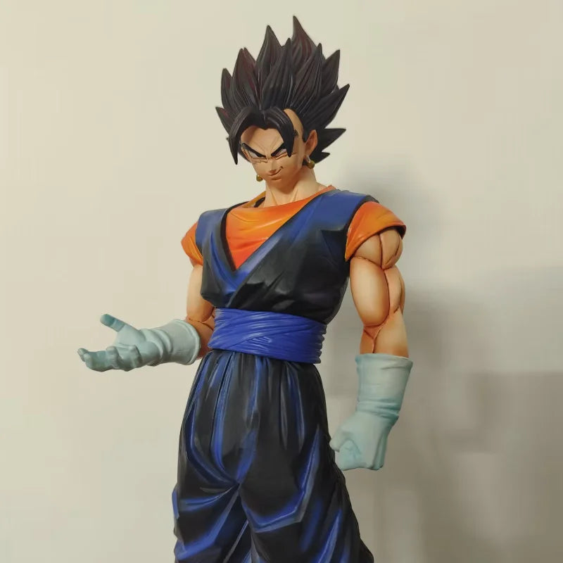 32cm Dragon Ball Z Vegetto Figure Super Saiyan Goku Vegeta Potara Action Figures PVC Collection Model Toys for Children Gift