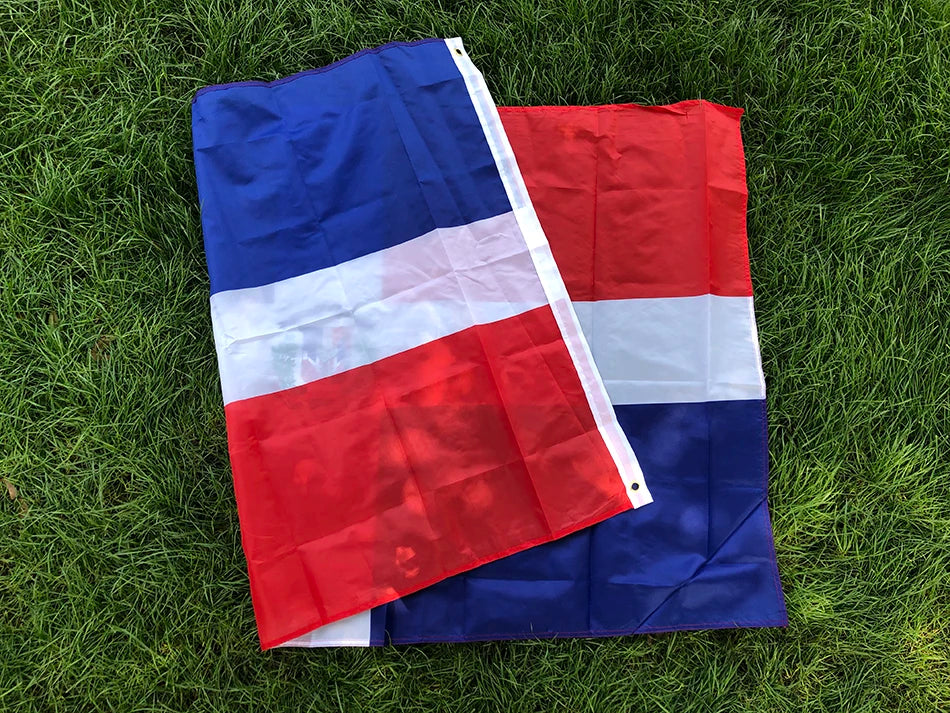 SKY FLAG Free Shipping 90X150CM Hanging Polyester Dominican Republic National Banner Outdoor Indoor Big Flag for Decoration