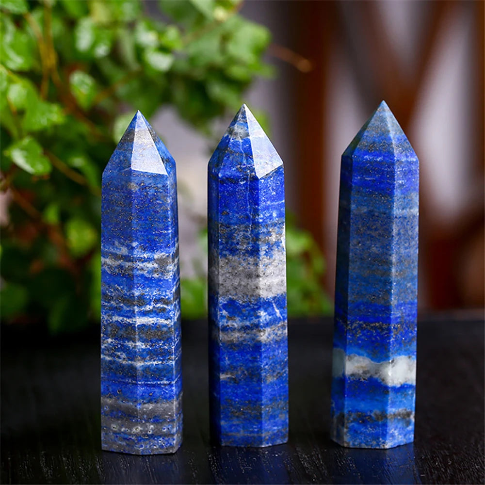 Natural Stone Single Point Wand Stone Mineral Crystal Stones Crafts Home Decoration Hexagonal Prism Christmas Gifts