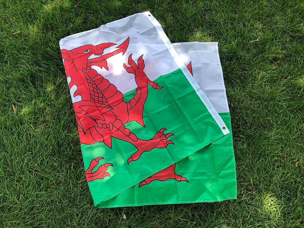SKY FLAG Wales Flag 90*150cm Welsh red Dragon Cymru UK United Kingdom union flag polyester Great Britain Banner