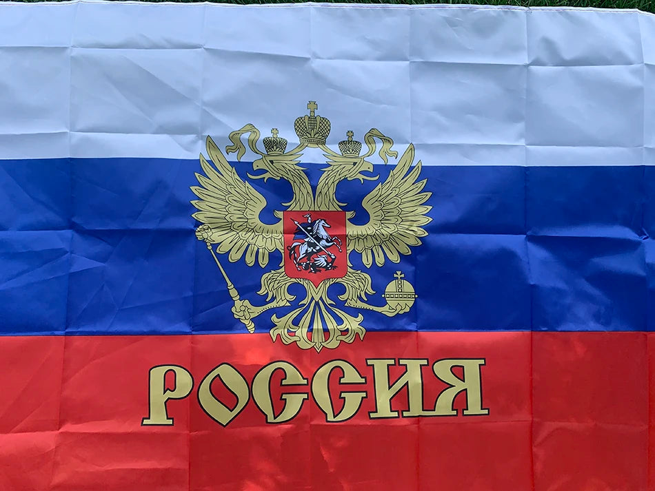 90x150cm hanging Polyester Russia's President Flag Russian Flag Polyester the Russia National Banner