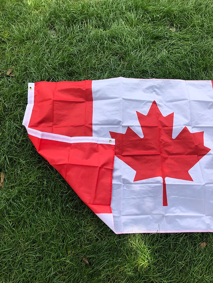 Canadian Flag  90*150cm hanging polyster 3x5fts Canada national flag banner for decoration