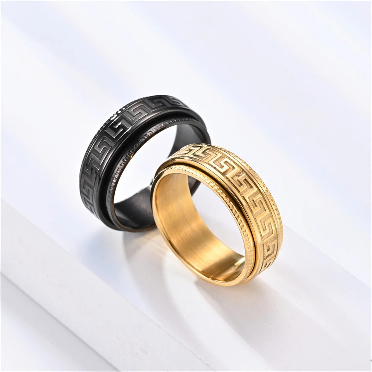 Fashion Creative Evil Dragon Eye Rings For Personality Male Punk Colors Ring Jewelry Men's Bar Night Club Accessories Gifts