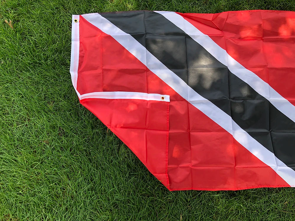 Trinidad And Tobago National Flag high quality polyester hanging banner For Decoration
