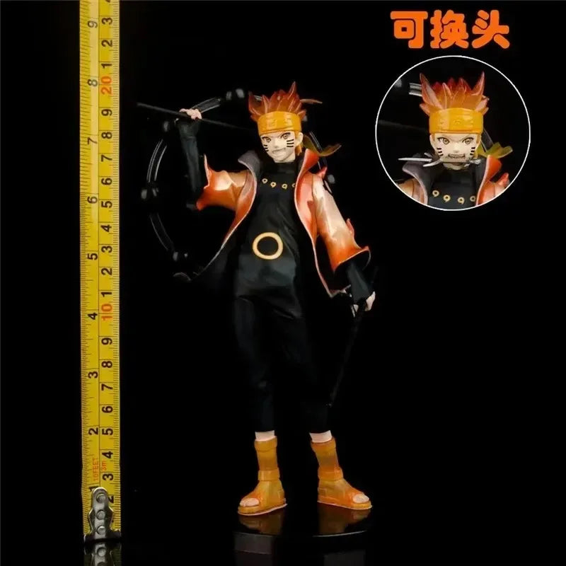 Anime Naruto statue Uzumaki Naruto Kurama Kyuubi GK Rikudousennin Modo PVC Action Figure Collectible Model Doll Toy 21-31cm