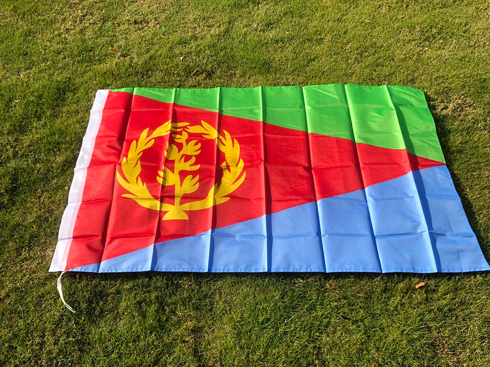 SKY FLAG Eritrea Flag  90x150cm high quality Polyester Hanging Eritrean National Flags banner for Decoration