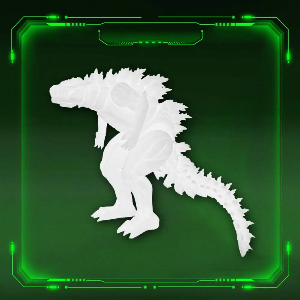 3D Printed Dragon Ornament Desktop Ornament 3D Big Mouth Dinosaur Animals Home Office Craft Printed Figures Christmas Gifts