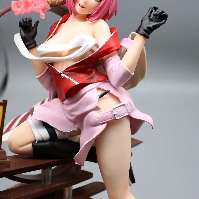 33cm Naruto Haruno Sakura Anime Figure Shippuuden Hentai Clothes Removable Sexy Figures Gk Pvc Statue Model Doll Collectible Toy