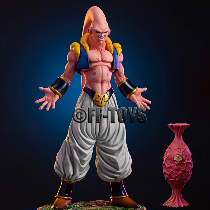 Anime Dragon Ball Z Buutenks Figura Majin buu figure super buu gotenks Action Figures 27CM PVC Statue Model Toys Gifts