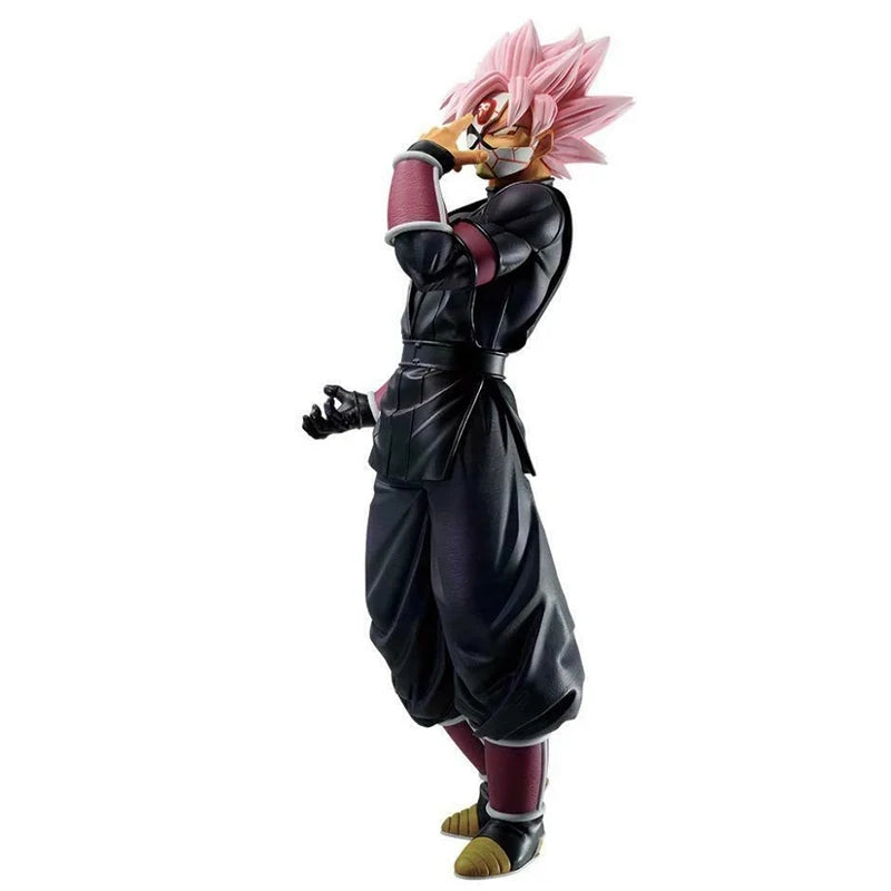 25cm Dragon Ball Figure Super Saiyan Rose 3rd Mission Prize D PVC Action Figures Black Goku Zamasu Model Toys for Children Gifts