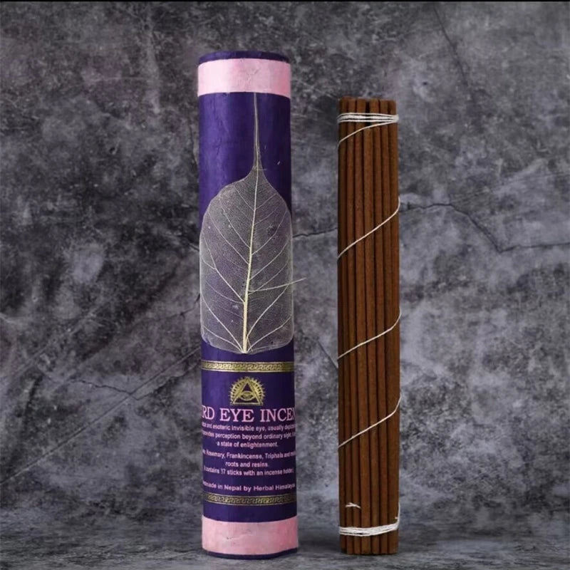 37 Root/ Barrel Nepal Bodhi Leaf Natural Tibetan Incense Handmade Thread Incense Home Office Aromatherapy Yoga Meditation