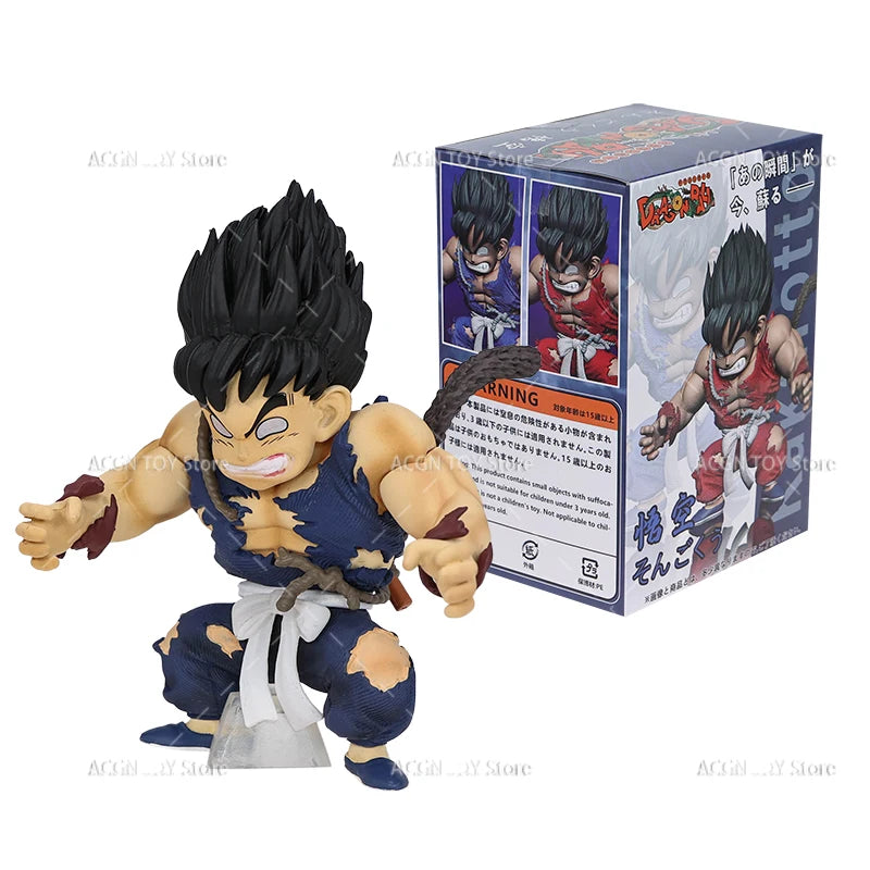 Anime Dragon Ball Z Figure Jiren Trunks Great Ape Son Goku Kakarotto Piccolo Kame Sennin Master Roshi Majin Buu PVC Model Toys Goku with box