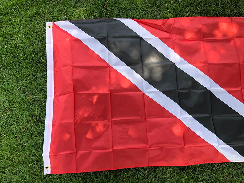 Trinidad And Tobago National Flag high quality polyester hanging banner For Decoration