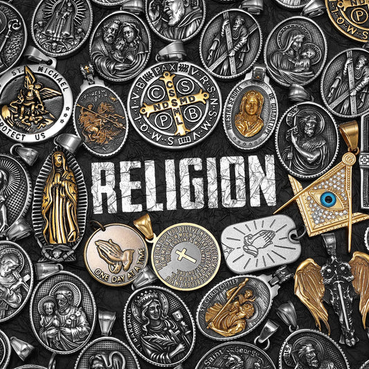 Angel Wing Cross Jesus Masonic Amulet Stainless Steel Men Necklaces Pendant Chains New For Women Fashion Jewelry Gifts Wholesale