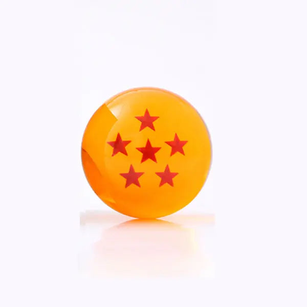 4.3 5.7 Cm Dragon Ball Z Crystal Ball Anime Figure 1 2 3 4 5 6 7 Star Dragon Balls with Stand Collectible Desktop Decoration Toy