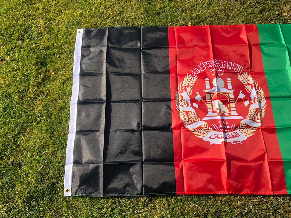 SKY FLAG 90X150cm Afghanistan Flag Afghan Afghani Kabul National Flags AF AFG Islamic Republic of Afghanistan Banner