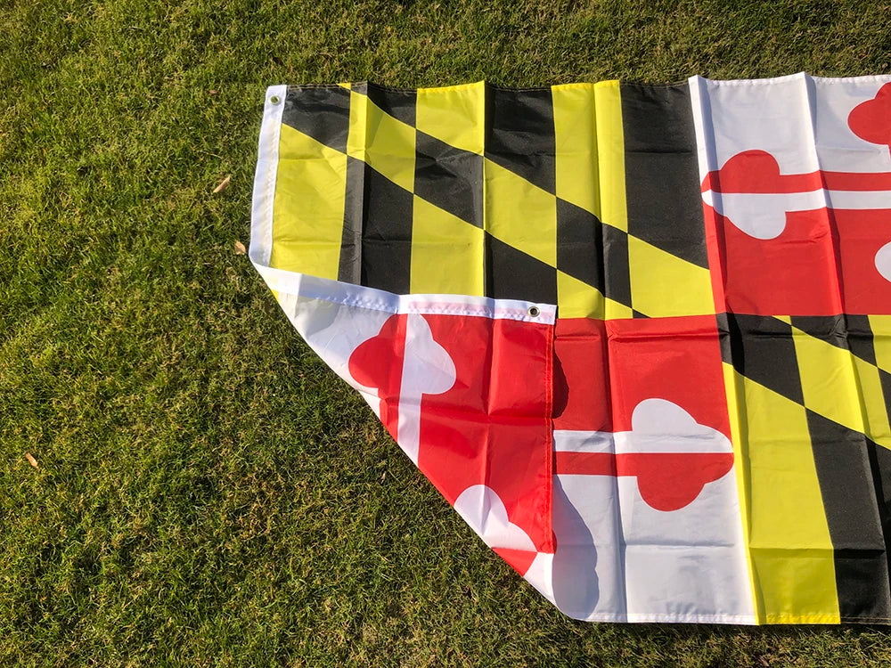 SKY FLAG Maryland Flag 90*150cm high quality polyester Us Usa State Maryland Flag hanging flag banner
