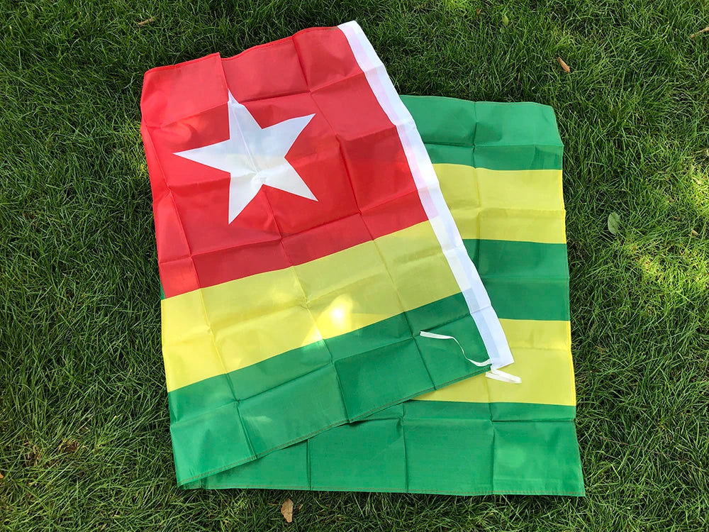 (SKY FLAG)Togo Flag 90X150cm high quality Polyester hanging Togolese Republic National Flags Indoor Outdoor Decoration