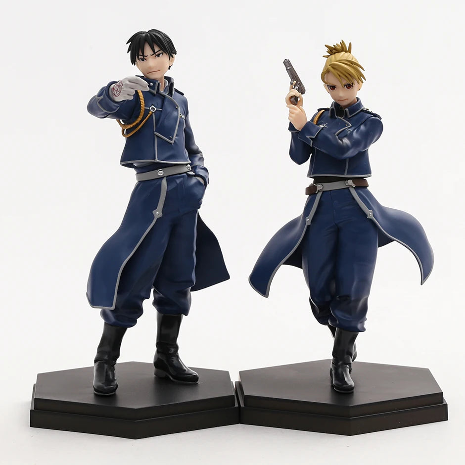 Fullmetal Alchemist Roy Mustang Riza Hawkeye Pop Up Parade Figure