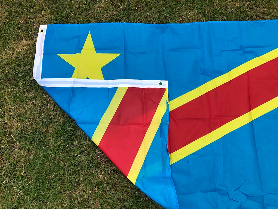 SKY FLAG Congo flag 90X150cm Congo Democratic Republic of the Congo flag Banner 3x5 ft National flag Home Decoration flags