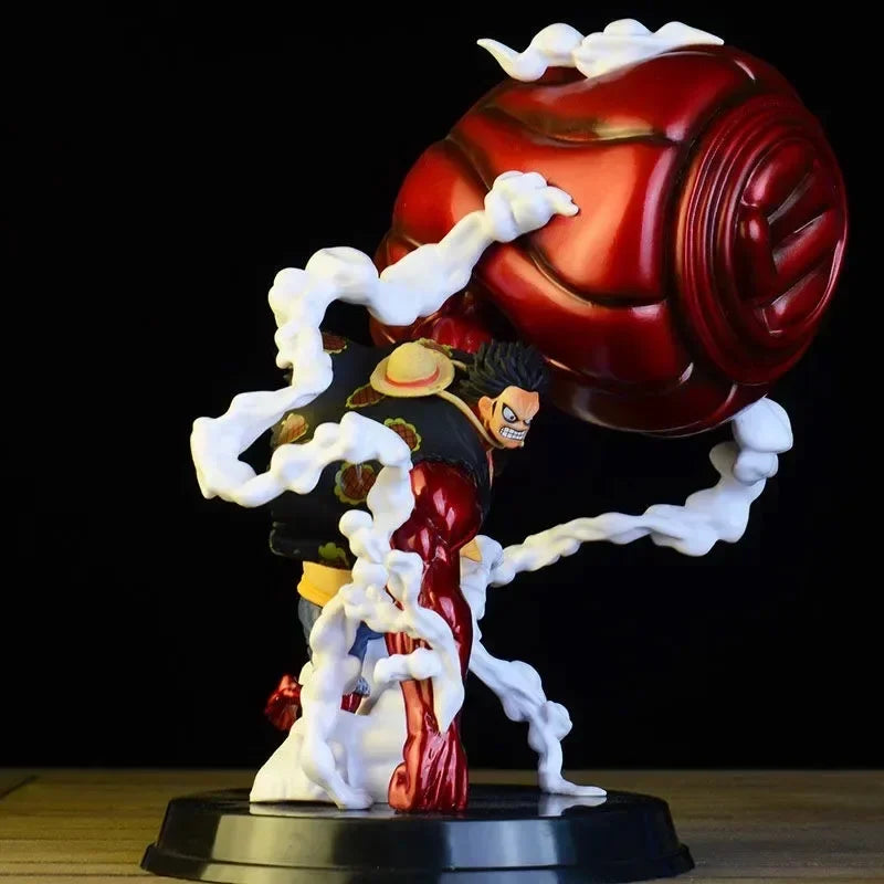 25CM Anime One Piece Luffy Gear 4 Figurine PVC Action Figure Adult Children Toys Japan Manga Kids Cartoon Gift