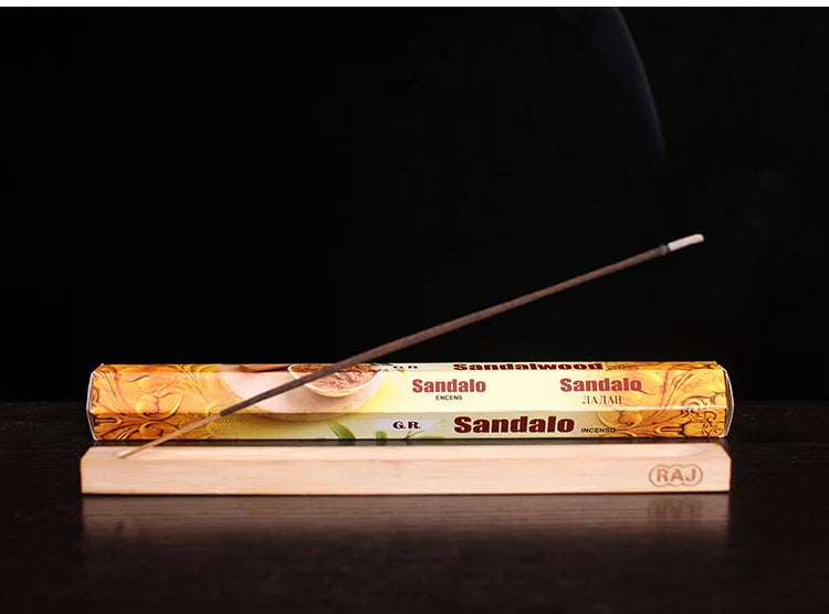 India Sandalwood Incense Sticks Meditation Lavender Sage Palo Santo Rose Line Incense Aromatherapy Lasting Fragrance