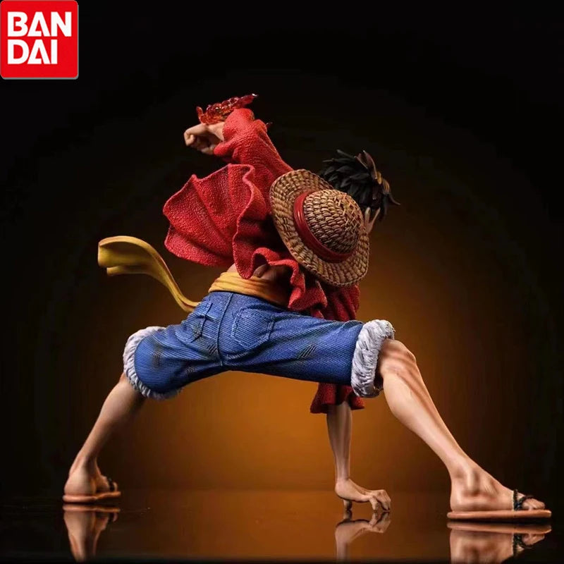 18cm One Piece Luffy Figures Monkey D. Luffy Battle Style Action Figures Anime Collection PVC Model Doll Toys Kid Birthday Gifts