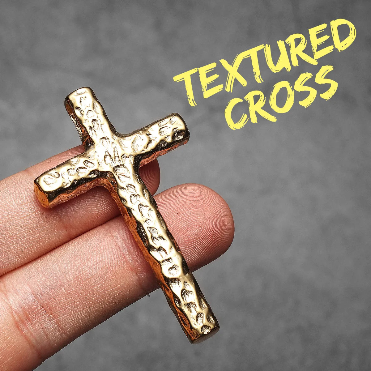 Texture Retro Cross Amulet Stainless Steel Men Necklaces Pendant Chain Punk For Women Fashion Jewelry Gift Wholesale Dropshiping