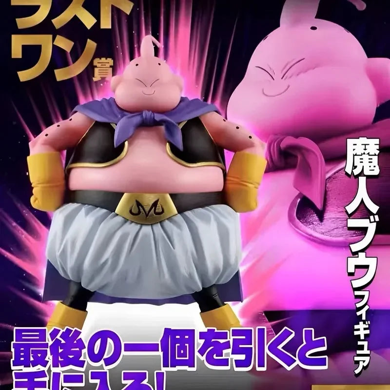 New Dragon Ball Z Fat Buu Figure 14cm Majin Buu With 2 Heads Boo Pvc Gk Figurine Dbz Anime Figures Statue Model Toy Birthday Gif