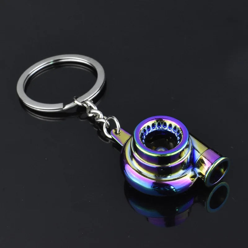 Car Speed Gearbox Gear Head Keychain Manual Transmission Lever Metal Key Ring Car Refitting Metal Pendant Creative Keychain 2023 PQG-Mix Color