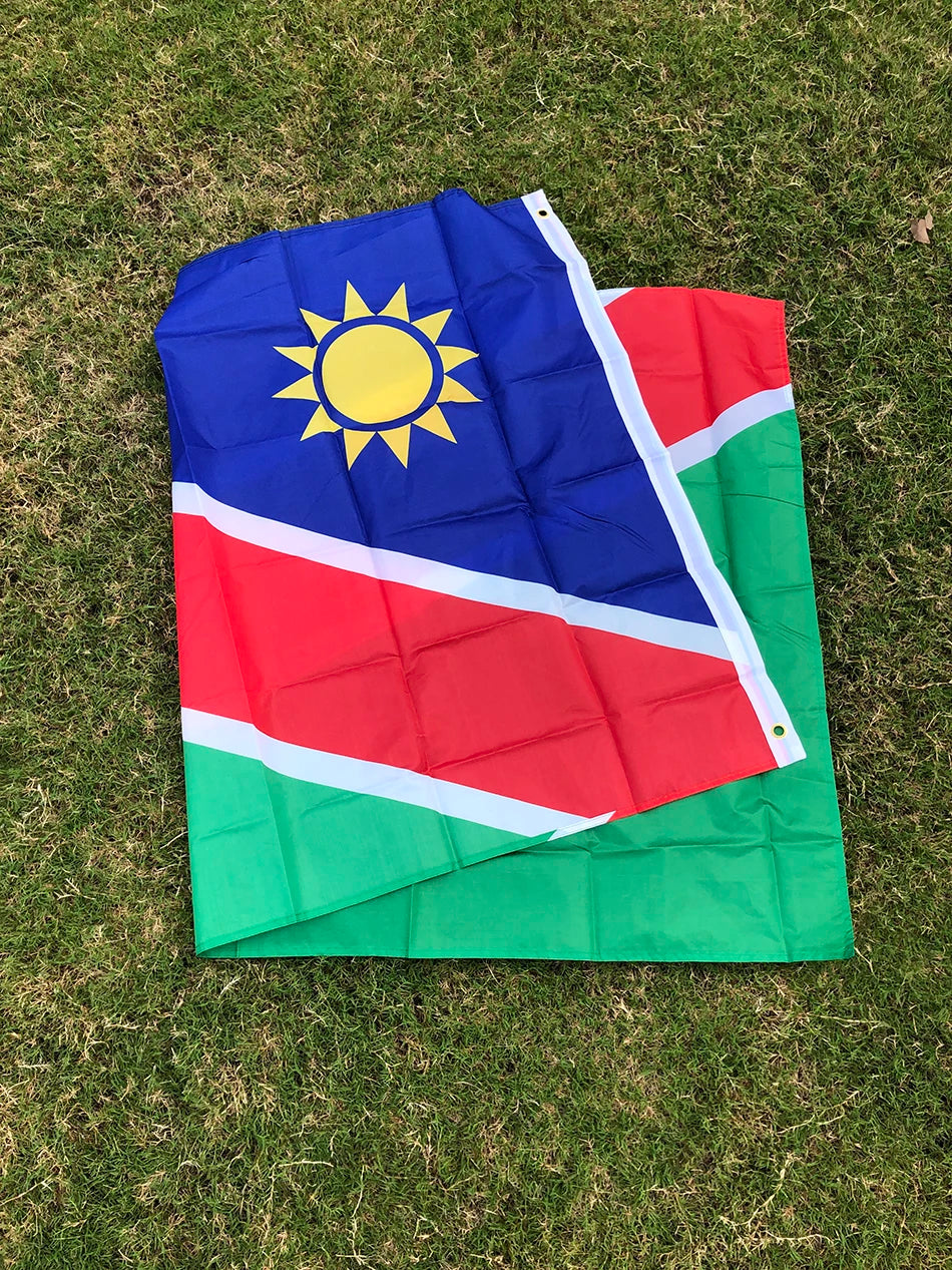 SKY FLAG Namibia flag Banner 90x150cm high quality polyester hanging Republic of Namibia Flag For Decoration