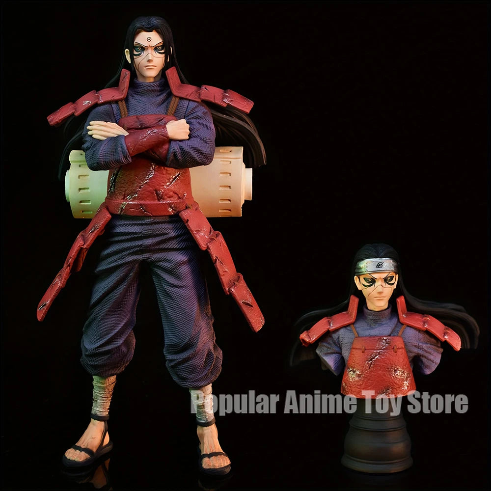 10.62in/27cm Anime Naruto Figure Uchiha Madara Fgiure Senju Hashirama Figure PVC Action Figures Collection Model Toys Gifts