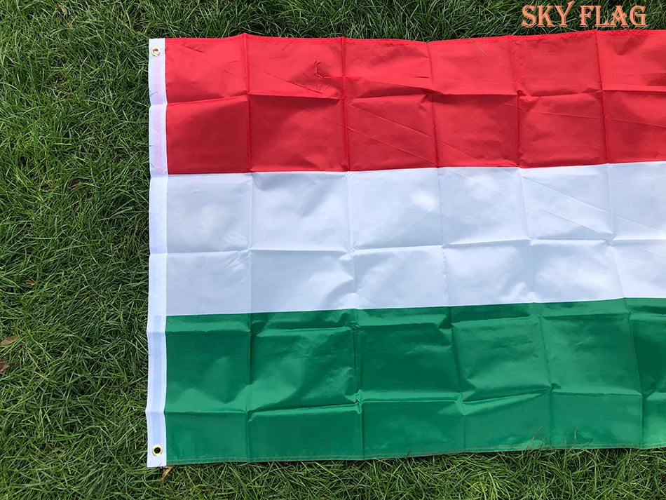 SKY FLAG Hungary Flag 90x150cm The Hungarian hanging polyester flags Hungary flags and Indoor outdoor decoration