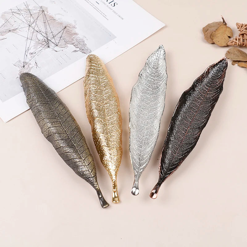 1 Pc Incense Holder Ash Catcher Long Leafs Censer Meditation Home Decor Accessories Household Incense Ornaments Decoration