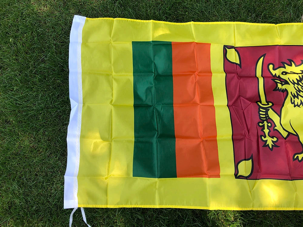 SKY FLAG Sri Lanka Flag 90x150cm High Quality Flying hanging Sri Lanka Banner For Decoration And Activity