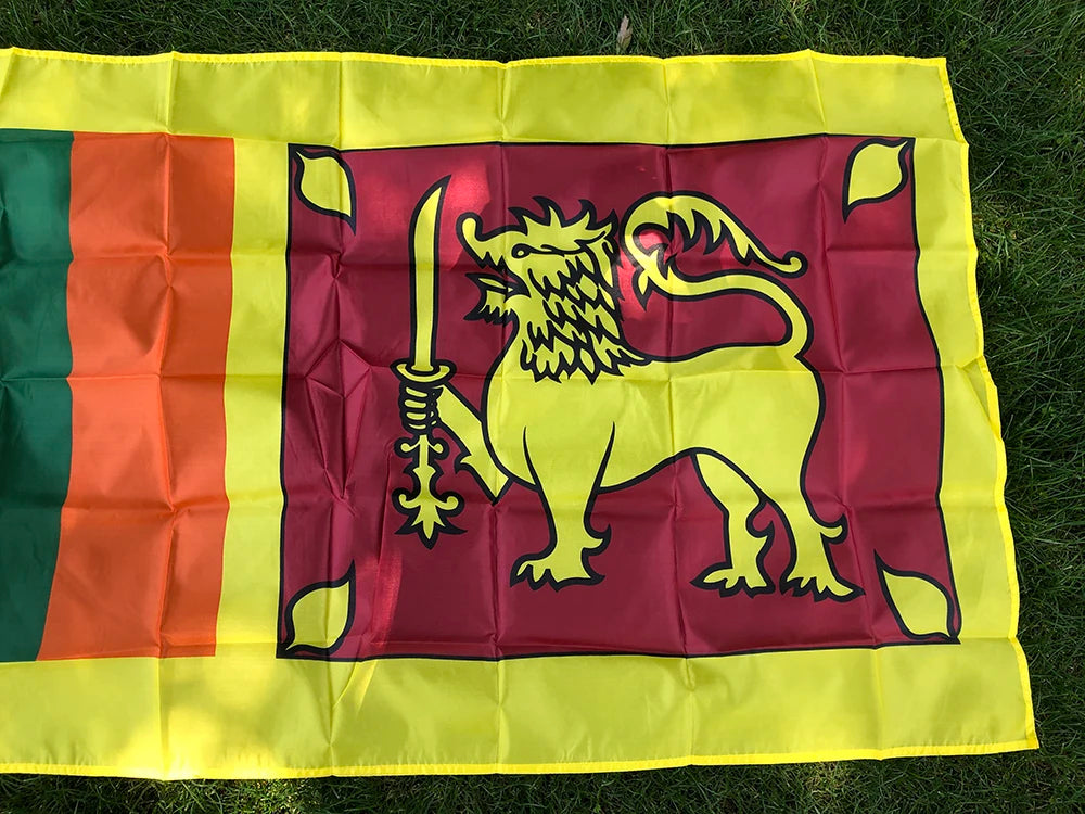 SKY FLAG Sri Lanka Flag 90x150cm High Quality Flying hanging Sri Lanka Banner For Decoration And Activity