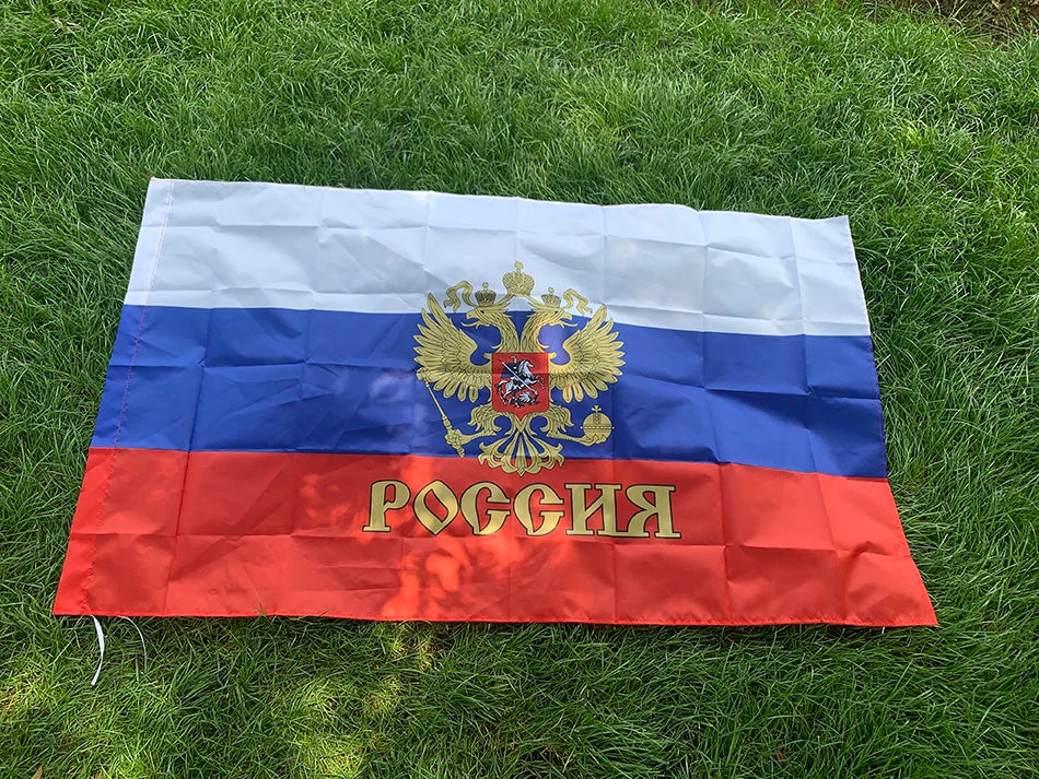 90x150cm Nice hanging Polyester Russia's President Flag Russian Flag Polyester the Russia National Banner