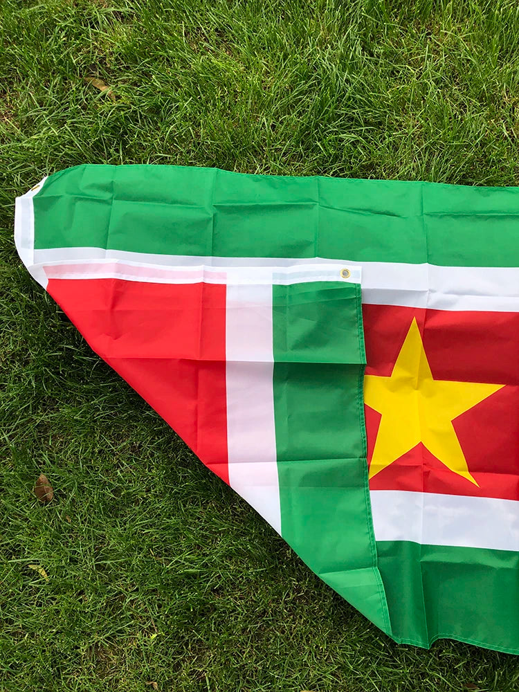 SKY FLAG Suriname Flag 90x150cm  Activity Decorative National Banner High Quality Double Sided Printed Polyester Suriname flag