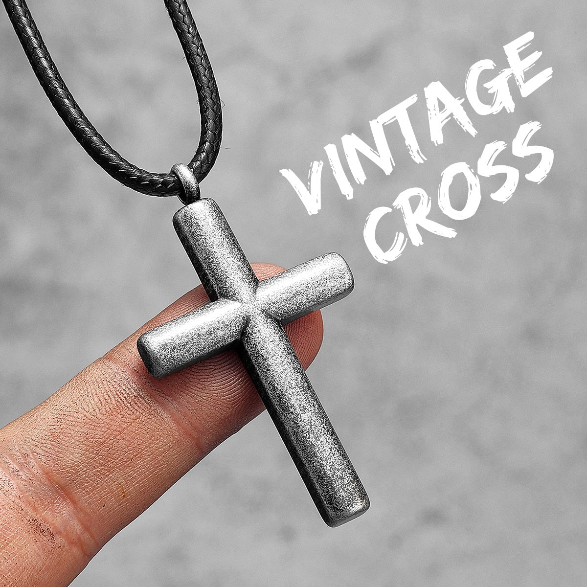 Simple Vintage Religon Cross Stainless Steel Men Women Necklaces Pendants Chain Amulet Trendy Jewelry Creativity Gift