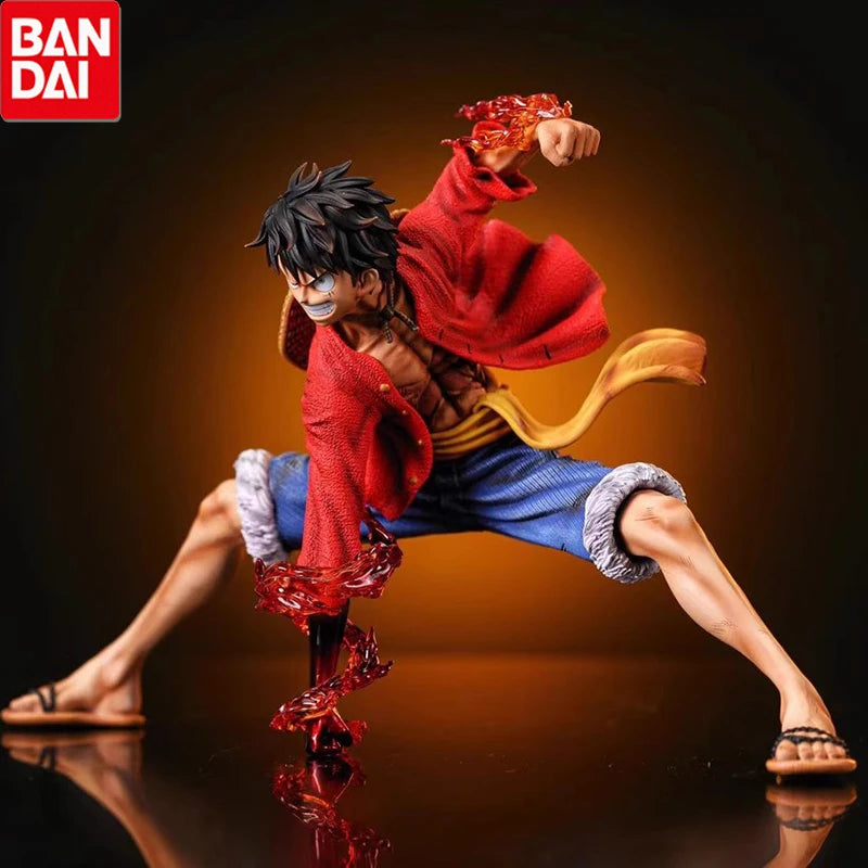 18cm One Piece Luffy Figures Monkey D. Luffy Battle Style Action Figures Anime Collection PVC Model Doll Toys Kid Birthday Gifts