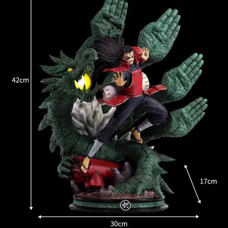 42cm Naruto Handmade Super Large Gk Statue Uchiha Madara Susanoo Model Collection Statue Decoration Gift Cartoon Anime Toys