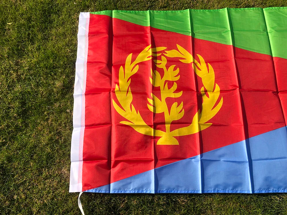 SKY FLAG Eritrea Flag  90x150cm high quality Polyester Hanging Eritrean National Flags banner for Decoration
