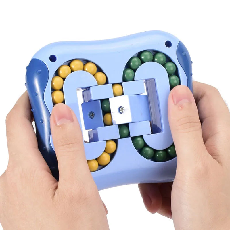 Rotating Magic Bean Fingertip Toy Puzzles Games for Kids Adults Intelligence Montessori Educational Toys